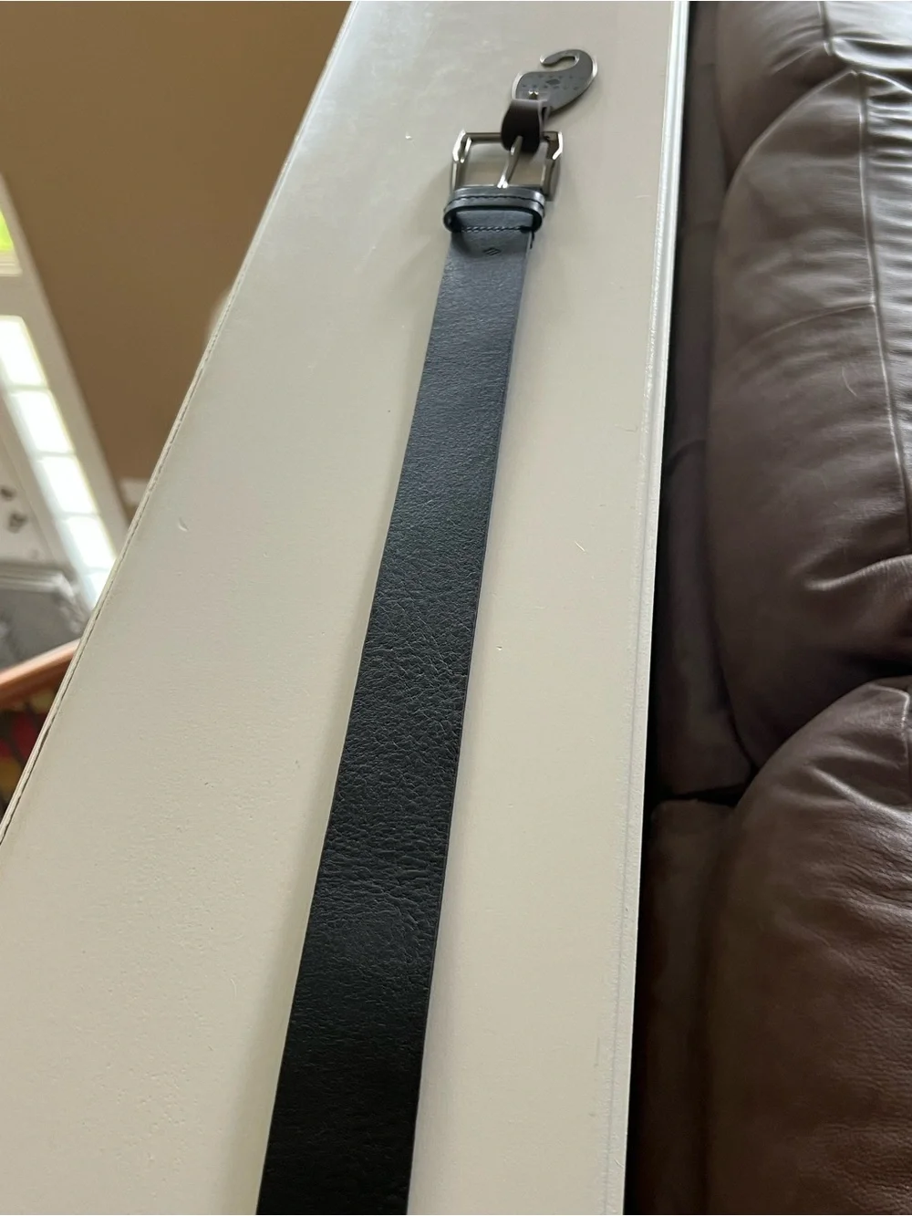 Joseph Abboud Men’s Black Casual Belt. 40 Waist.
